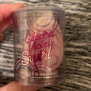 Violet swirl beauty blender